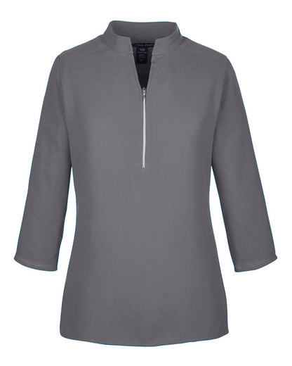 Devon & Jones Women's Perfect Fit™  Three-Quarter Sleeve Crepe Tunic - DP611W