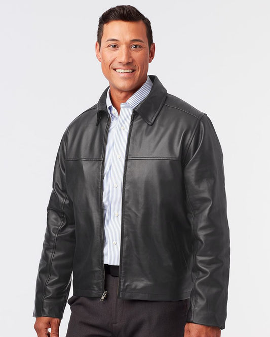 Burk's Bay Napa Leather Driving Jacket - 8000T