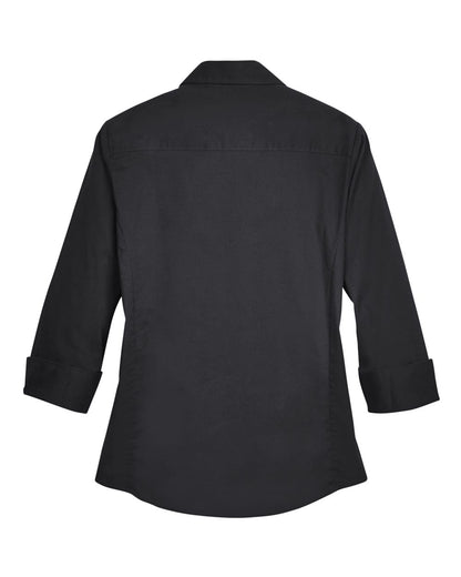 Devon & Jones Women's Perfect Fit™ Three-Quarter Sleeve Stretch Poplin Dress Shirt - DP625W