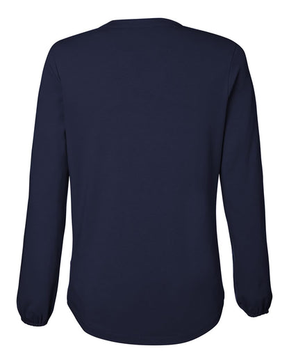 Devon & Jones Women's Raleigh Half-Placket Knit Top - DP122W