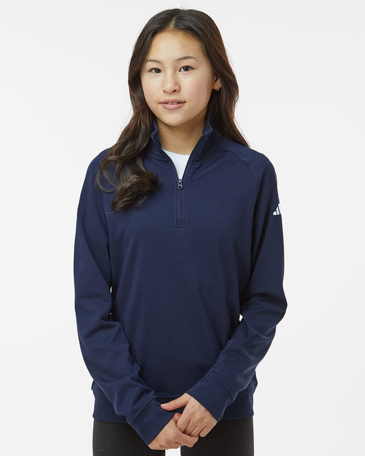Adidas Youth Quarter-Zip Pullover - A4001