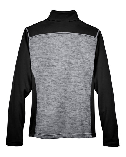 Devon & Jones Women's Newbury Colorblock Mélange Fleece Full-Zip Jacket - DG796W