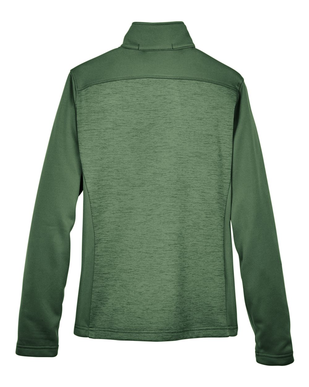 Devon & Jones Women's Newbury Colorblock Mélange Fleece Full-Zip Jacket - DG796W