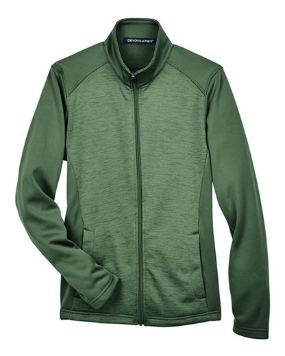 Women's Newbury Colorblock Mélange Fleece Full-Zip Jacket