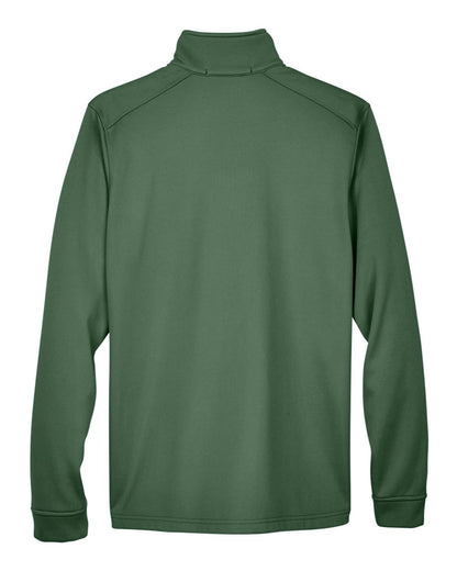 Devon & Jones Men's Newbury Colorblock Mélange Fleece Full-Zip jacket - DG796