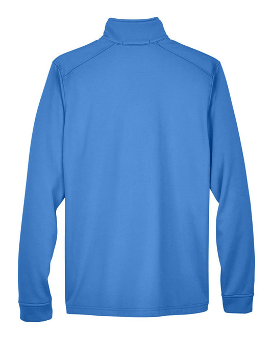 Devon & Jones Men's Newbury Colorblock Mélange Fleece Full-Zip jacket - DG796