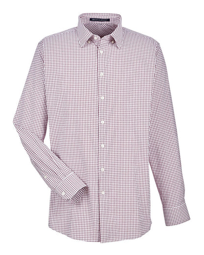 Devon & Jones Men's CrownLux Performance® Micro Windowpane Woven Dress Shirt - DG540
