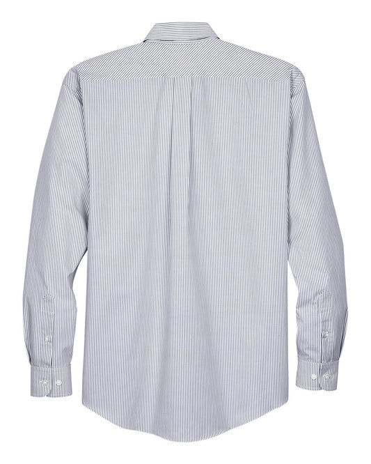 Devon & Jones Men's Crown Collection® Banker Stripe Woven Dress Shirt - D645