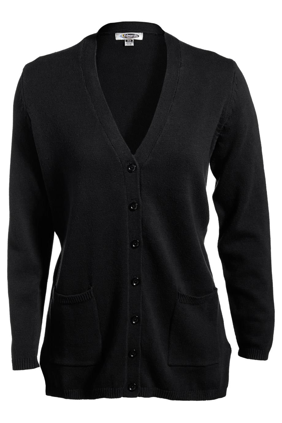 Cotton Blend Ladies Long Cardigan - 119