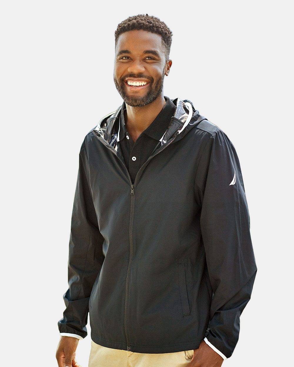 Nautica Stillwater Hooded Windbreaker - N17926