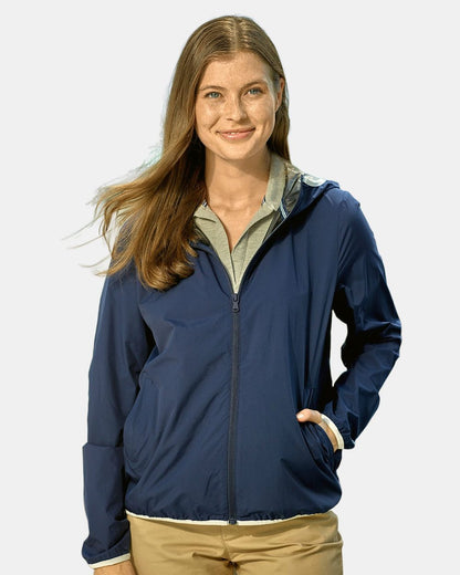 Nautica Women's Stillwater Hooded Windbreaker - N17927