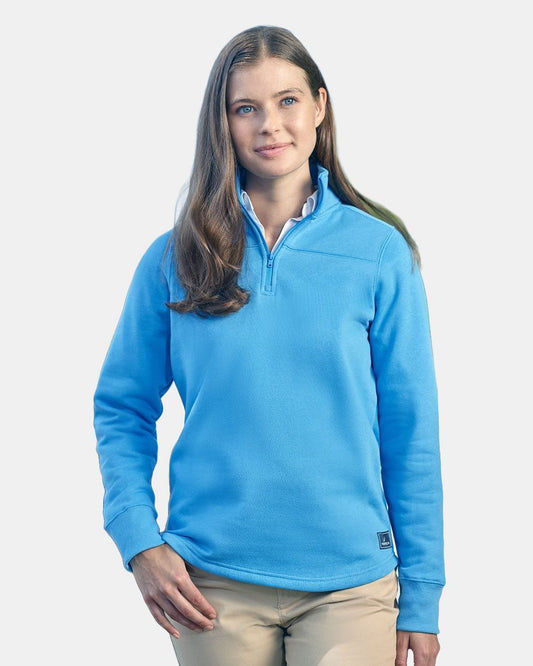 Nautica Women's Anchor Fleece Quarter-Zip Sweatshirt - N17397