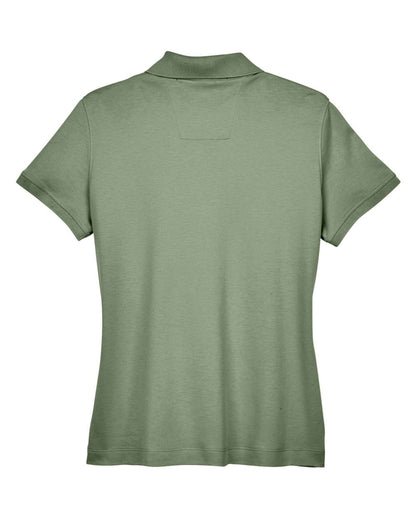 Devon & Jones Women's Perfect Pima Interlock Polo - D140SW