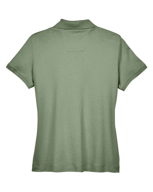 Devon & Jones Women's Perfect Pima Interlock Polo - D140SW