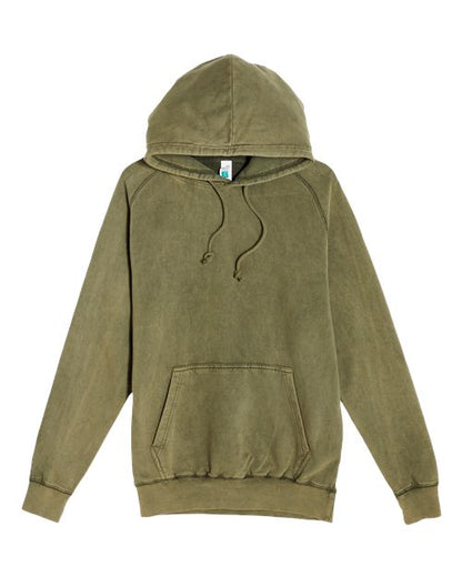 Unisex Vintage Raglan Hooded Sweatshirt