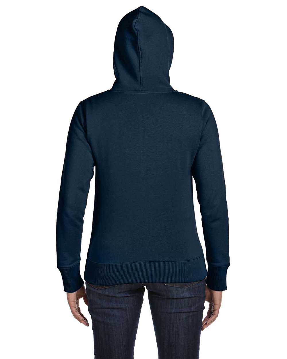 econscious Women's Full-Zip Hooded Sweatshirt - ec4501