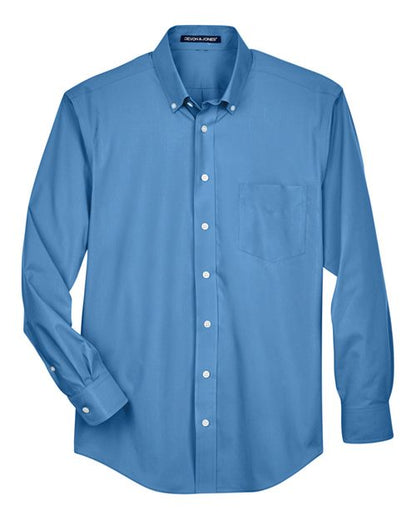 Men's Tall Crown Collection® Broadcloth Woven Dress Shirt