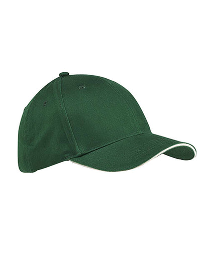 Big Accessories Brushed Twill Sandwich Cap - BX004