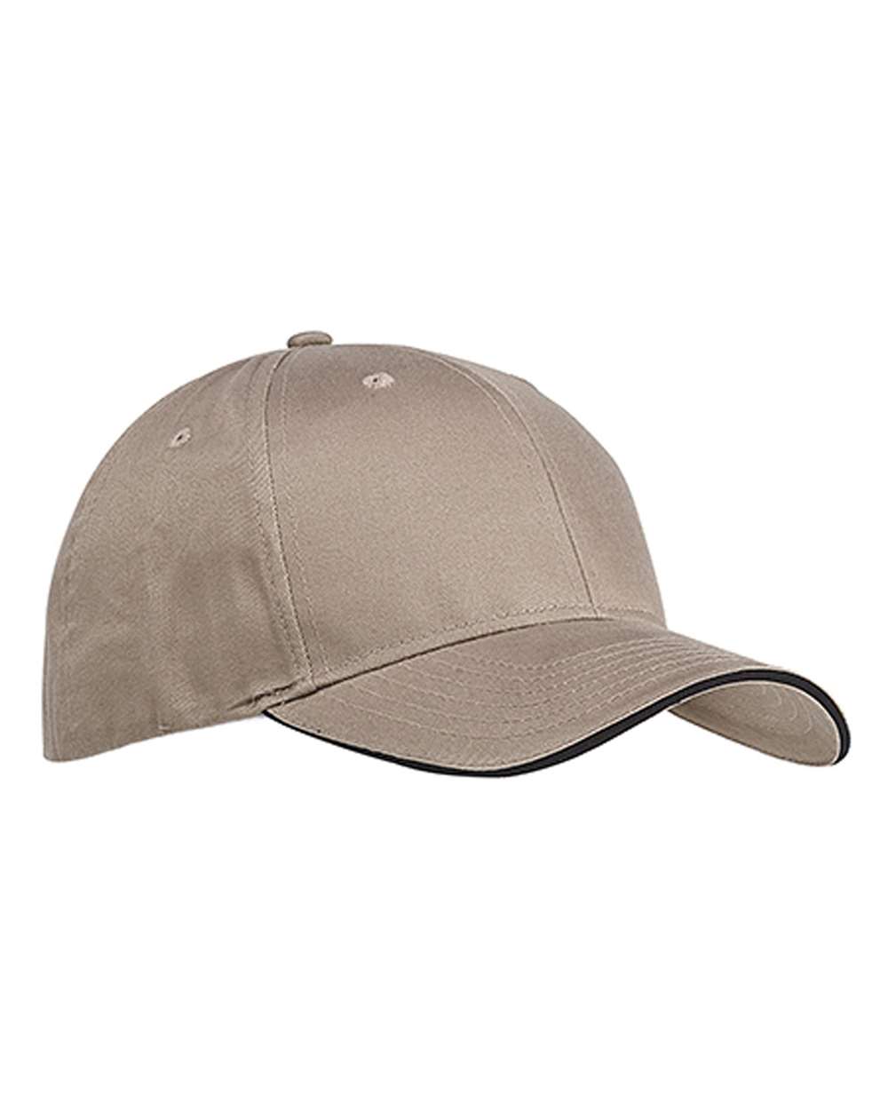 Big Accessories Brushed Twill Sandwich Cap - BX004