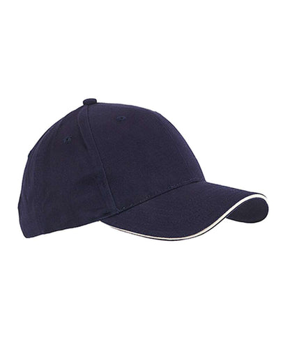 Big Accessories Brushed Twill Sandwich Cap - BX004