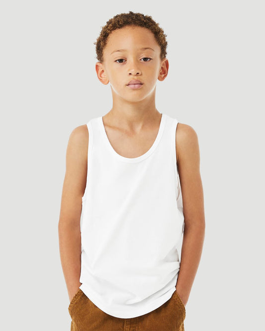 BELLA + CANVAS Youth Heather CVC Tank - 3480YCVC
