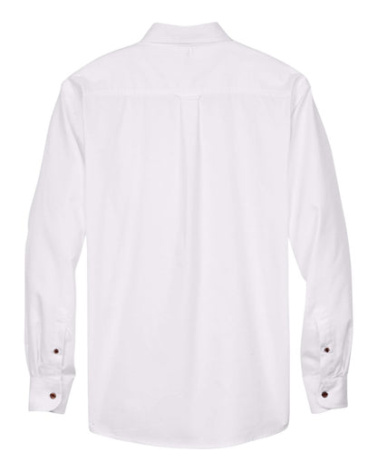 Harriton Men's Easy Blend™ Long Sleeve Twill Shirt - M500