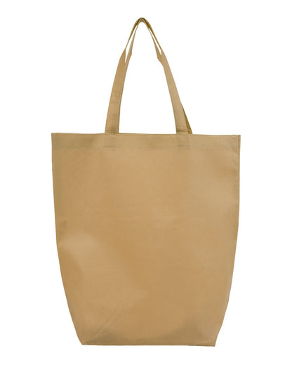 Q-Tees Non-Woven Gusset Bottom Tote - Q1251