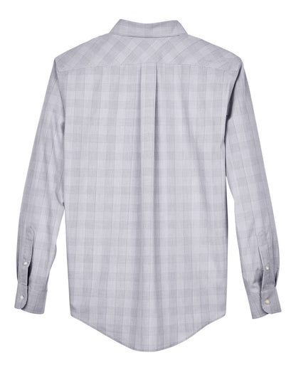 Devon & Jones Men's Crown Collection® Glen Plaid Woven Dress Shirt - DG520