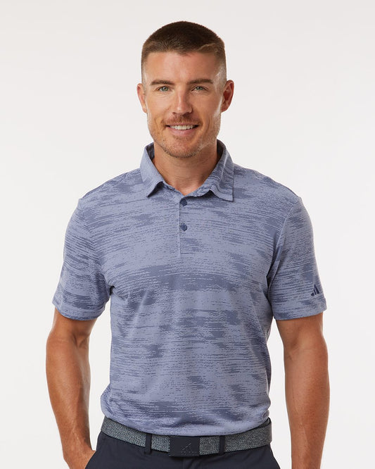 Adidas Ultimate365 Textured Stripe Polo - A2005