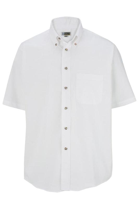 Easy Care Poplin Short Sleeve Mens Shirt - 1230