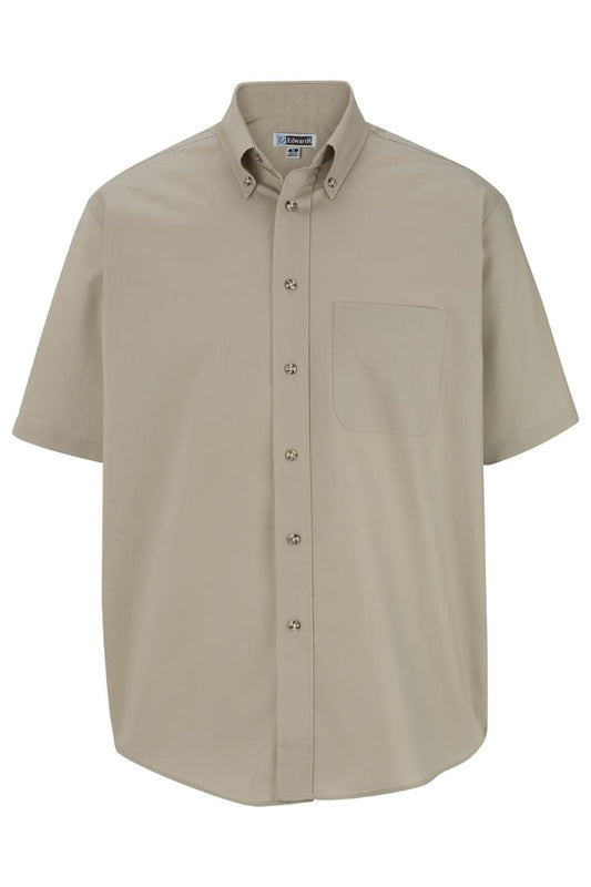 Easy Care Poplin Short Sleeve Mens Shirt - 1230