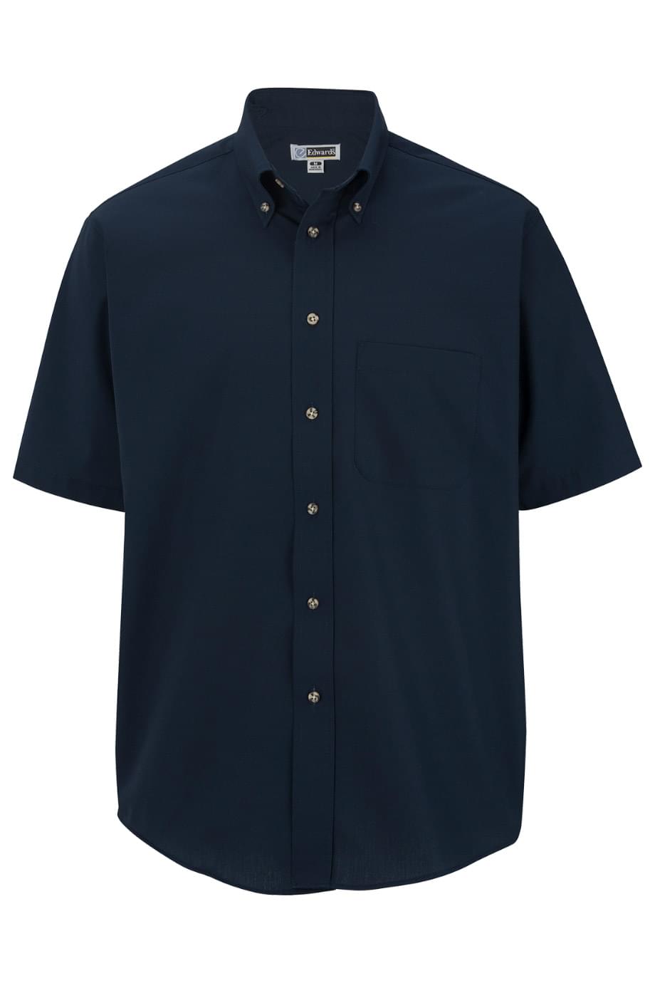 Easy Care Poplin Short Sleeve Mens Shirt