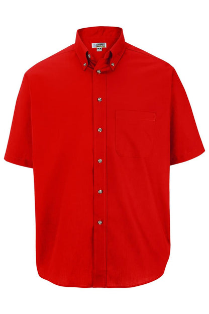 Easy Care Poplin Short Sleeve Mens Shirt - 1230
