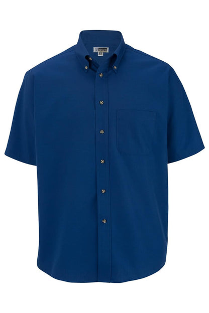 Easy Care Poplin Short Sleeve Mens Shirt - 1230