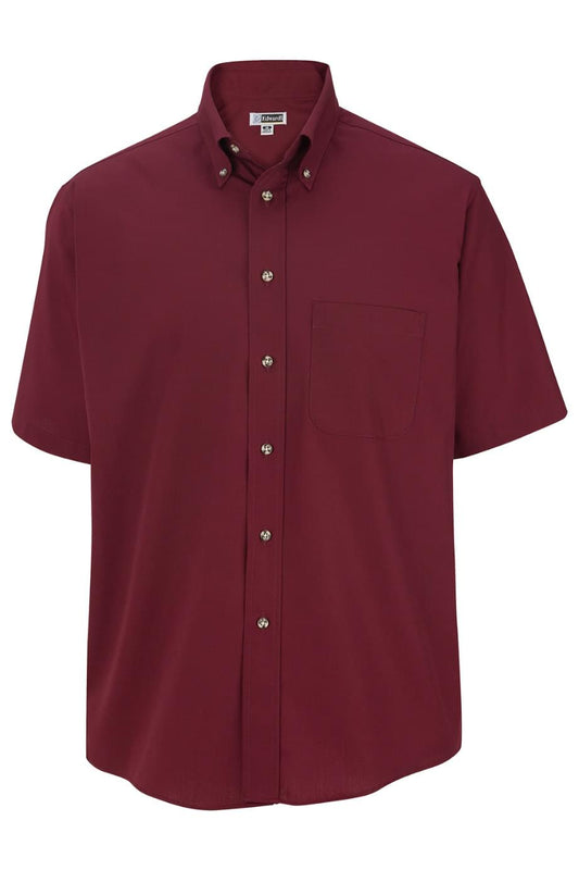 Easy Care Poplin Short Sleeve Mens Shirt - 1230