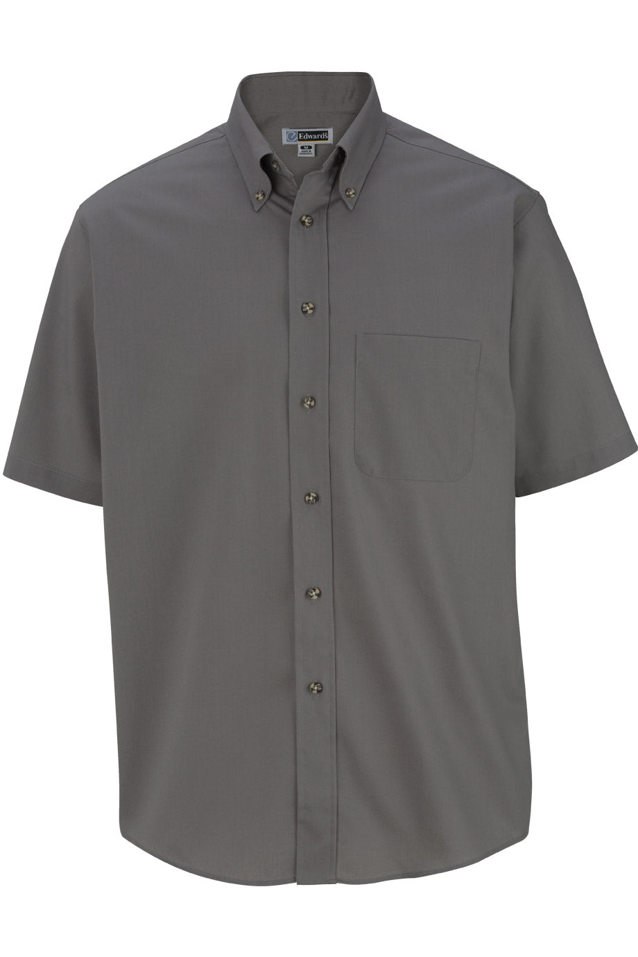 Easy Care Poplin Short Sleeve Mens Shirt