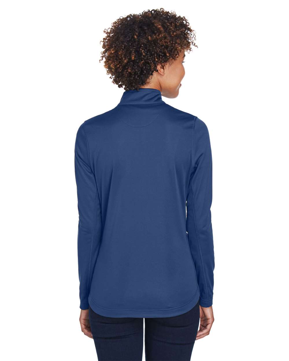 UltraClub Women's Cool & Dry Sport Quarter-Zip Pullover - 8230L