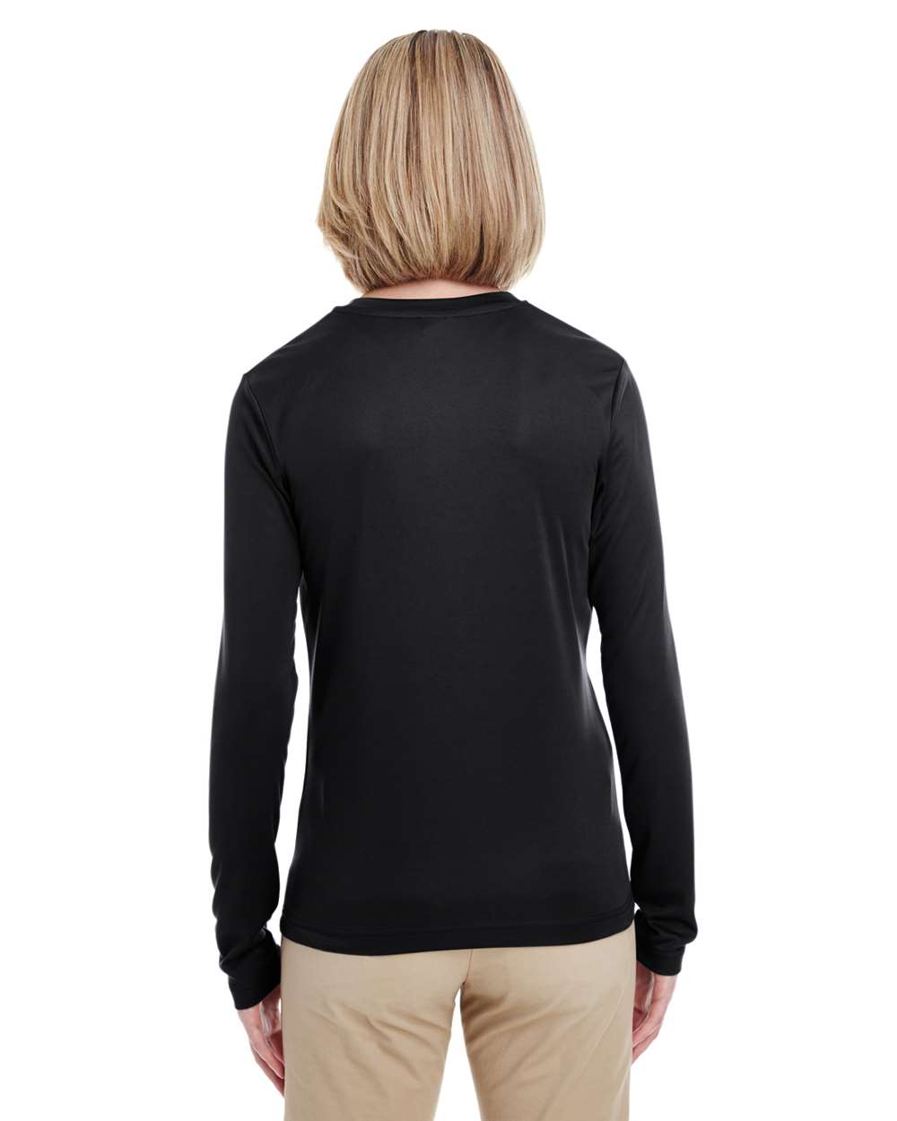 UltraClub Women's Cool & Dry Performance Long-Sleeve Top - 8622W