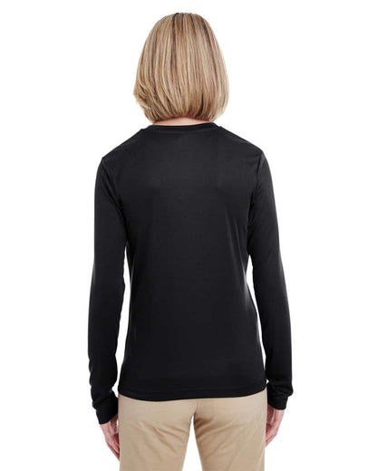 UltraClub Women's Cool & Dry Performance Long-Sleeve Top - 8622W