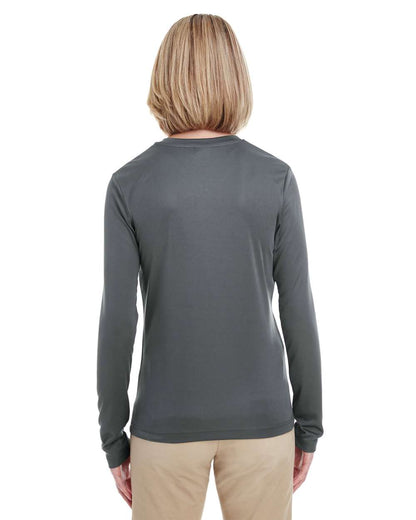 UltraClub Women's Cool & Dry Performance Long-Sleeve Top - 8622W
