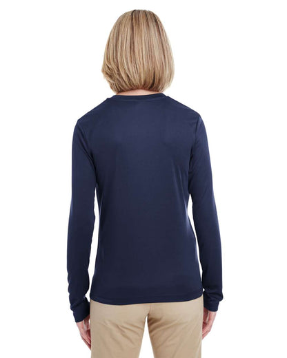 UltraClub Women's Cool & Dry Performance Long-Sleeve Top - 8622W