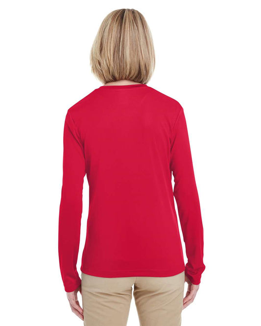 UltraClub Women's Cool & Dry Performance Long-Sleeve Top - 8622W