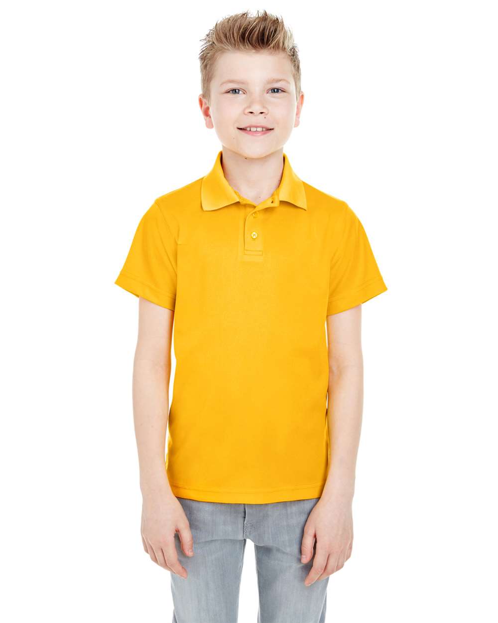 UltraClub Youth Cool & Dry Mesh Piqué Polo - 8210Y