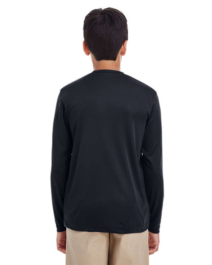 UltraClub Youth Cool & Dry Performance Long Sleeve Top - 8622Y