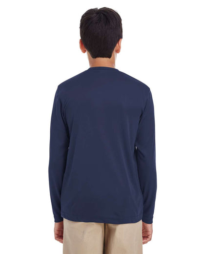 UltraClub Youth Cool & Dry Performance Long Sleeve Top - 8622Y
