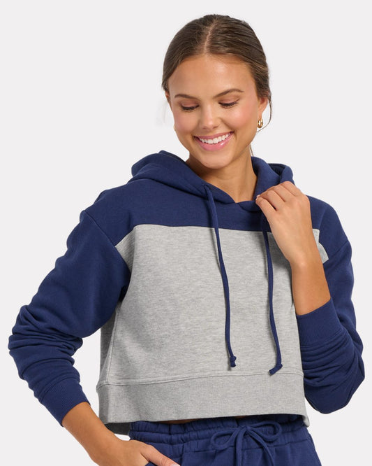 Boxercraft Women's Cropped Fleece Hooded Sweatshirt - BW5404