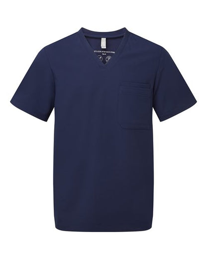 Men's Limitless V-Neck Stretch Scrub Top