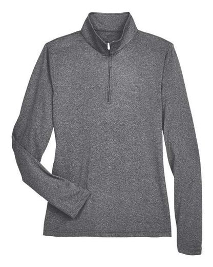 Women's Cool & Dry Heathered Performance Quarter-Zip Pullover