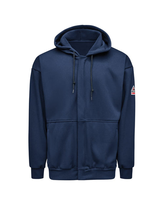 Bulwark Full-Zip Fleece Hooded Sweatshirt - Tall Sizes - SMZ8T