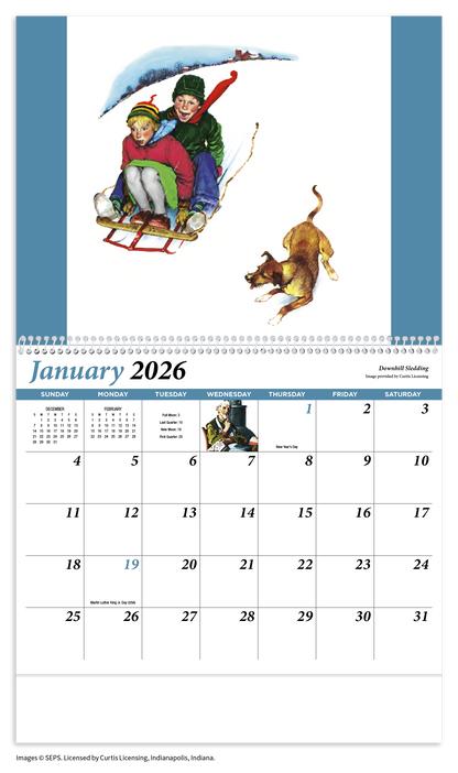 HotLine Products Rockwell Pharmacy Special Markets Calendar-123